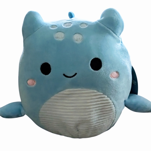 NEW Squishmallows Lune the Light Blue Loch Ness Monster - Picture 1 of 4